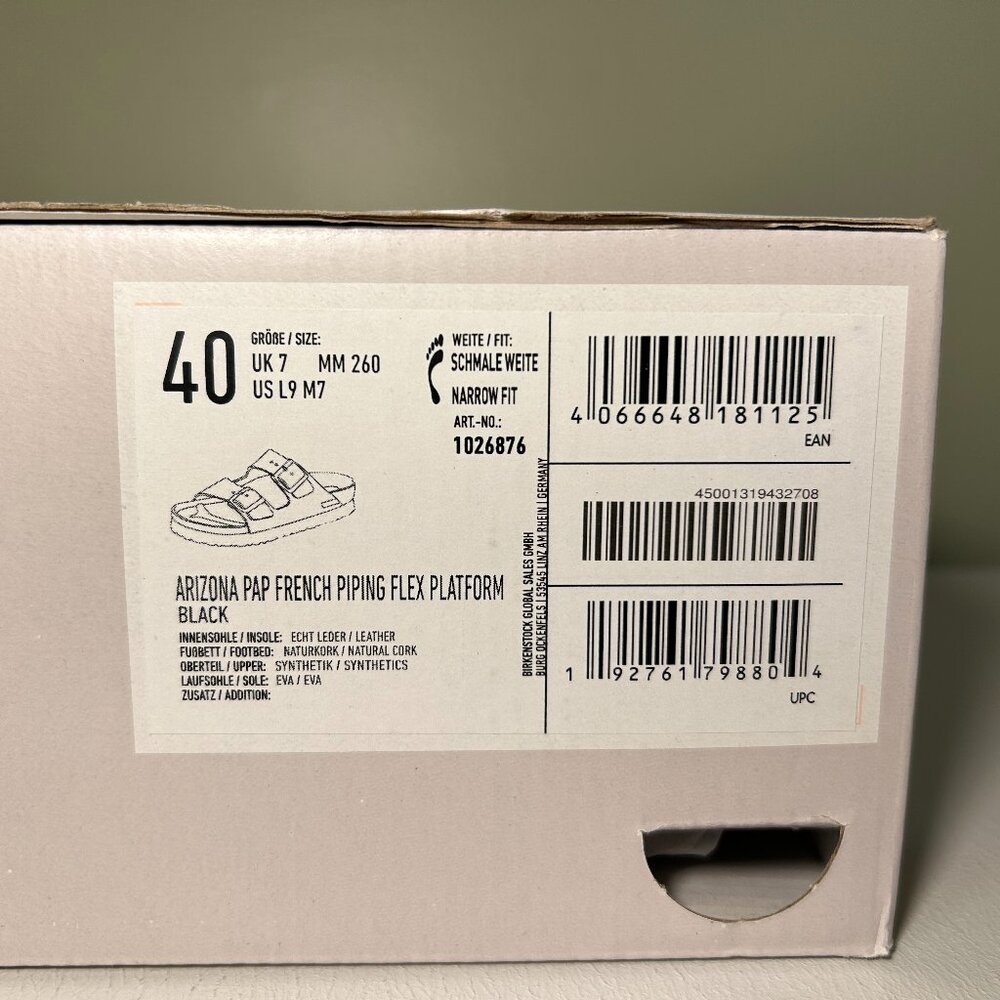 Birkenstock Arizona Flex Platform Synthetics Sandals - Picture 12 of 12